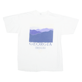 Georgia Mens T-Shirt White S