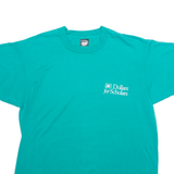 Dollars For Scholars Mens T-Shirt Green XL