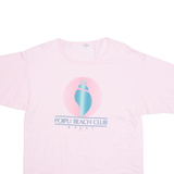 CRAZY SHIRT Poipu Beach Club Mens T-Shirt Pink M