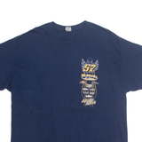 McMahill Motorsports Mens T-Shirt Blue XL