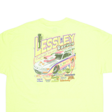 Lessley Racing Mens T-Shirt Yellow 3XL