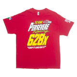 Persevere Racing Mens T-Shirt Red XL