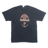 Roughriders Football Mens T-Shirt Black USA L