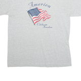 Celebrate Freedom Mens T-Shirt Grey USA L