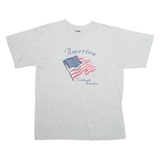 Celebrate Freedom Mens T-Shirt Grey USA L