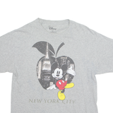 DISNEY New York City Mens T-Shirt Grey L