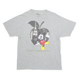 DISNEY New York City Mens T-Shirt Grey L