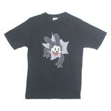DISNEY Mens T-Shirt Black S