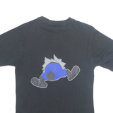 DISNEY Mens T-Shirt Black S