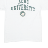 Achs University Mens T-Shirt White M