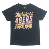 NFL 49ers Mens T-Shirt Black USA M