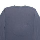 CARHARTT Mens T-Shirt Blue Long Sleeve XL