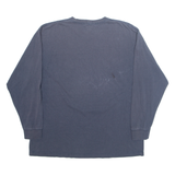CARHARTT Mens T-Shirt Blue Long Sleeve XL