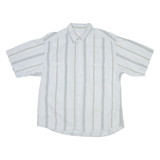 Mens Shirt Blue Striped M