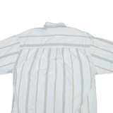 Mens Shirt Blue Striped M