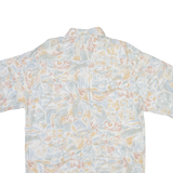 GET IT ALL Mens Shirt Blue Crazy Pattern M