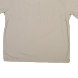FILA Mens Plain Shirt Brown XL