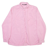 ZARA Womens Plain Shirt Pink Long Sleeve M