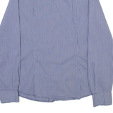 ZARA Womens Shirt Blue Check Long Sleeve S