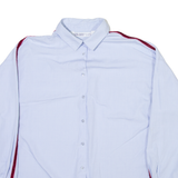 ZARA Womens Plain Shirt Blue Long Sleeve S
