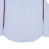 ZARA Womens Plain Shirt Blue Long Sleeve S