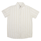 S.OLIVER Mens Shirt White Striped L