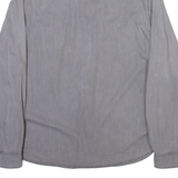 TIMBERLAND Slim Fit Mens Plain Shirt Grey Long Sleeve L