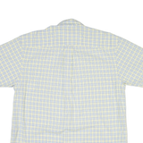 NAUTICA Mens Shirt Yellow Check M