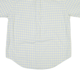 NAUTICA Mens Shirt Yellow Check M