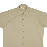 DICKIES Mens Plain Shirt Brown XL