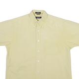 NAUTICA Mens Plain Shirt Brown M