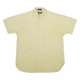 NAUTICA Mens Plain Shirt Brown M