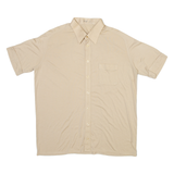 LIBERO Mens Plain Shirt Brown M