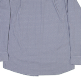 TOMMY HILFIGER Mens Shirt Blue Check Long Sleeve M