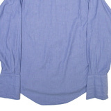 BURBERRY Mens Plain Shirt Blue Long Sleeve M