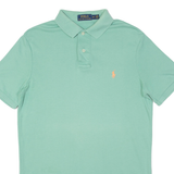 POLO RALPH LAUREN Mens Polo Shirt Green S