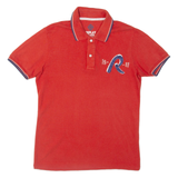 REPLY BRAND Mens Polo Shirt Red S