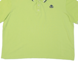 KAPPA Mens Polo Shirt Green L