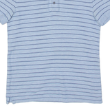 CALVIN KLEIN Body Fit Mens Polo Shirt Blue Striped S