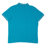 LOTTO Mens Polo Shirt Blue L