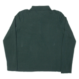 IZOD LACOSTE Womens Polo Shirt Green Long Sleeve S