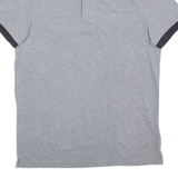 CALVIN KLEIN JEANS Mens Polo Shirt Grey XL