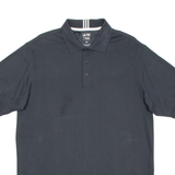 ADIDAS Relaxed Fit Mens Polo Shirt Black M