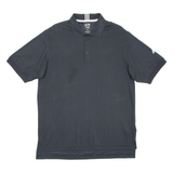 ADIDAS Relaxed Fit Mens Polo Shirt Black M