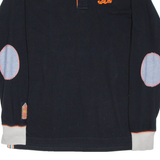 J&JOY Lions Cars British Columbia Mens Polo Shirt Black 90s L