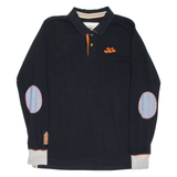 J&JOY Lions Cars British Columbia Mens Polo Shirt Black 90s L