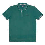 CHAMPION Mens Polo Shirt Green M