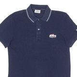 LACOSTE Netherlands Mens Polo Shirt Blue XS