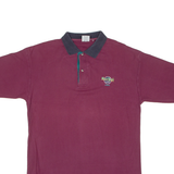 HARD ROCK CAFE Paris Mens Polo Shirt Maroon M
