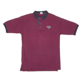 HARD ROCK CAFE Paris Mens Polo Shirt Maroon M